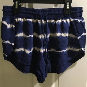 Forever 21 Tie Dye Flowy Shorts